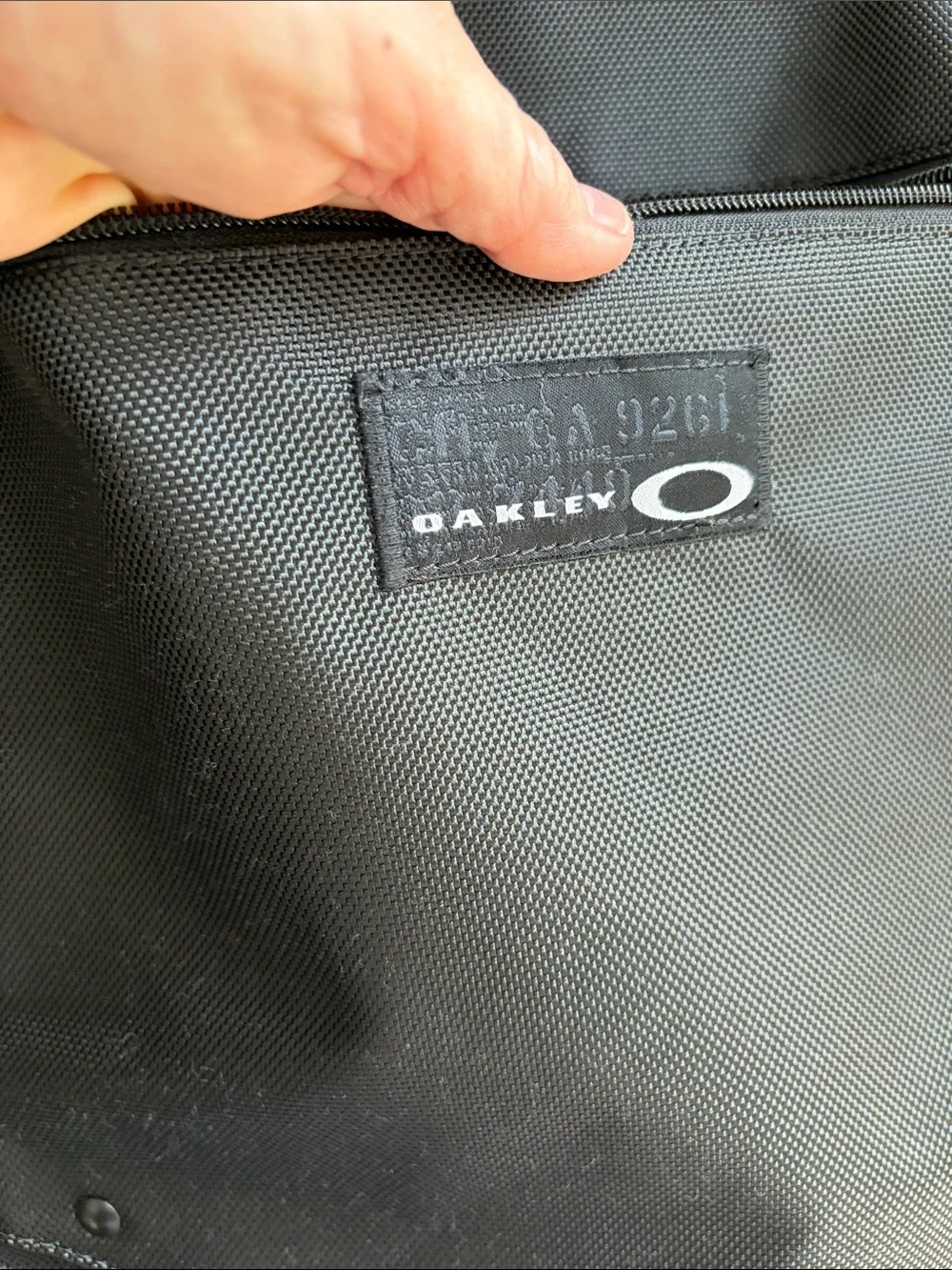 Vintage Oakley Camo Messenger/ Computer Bag Early 2000’s